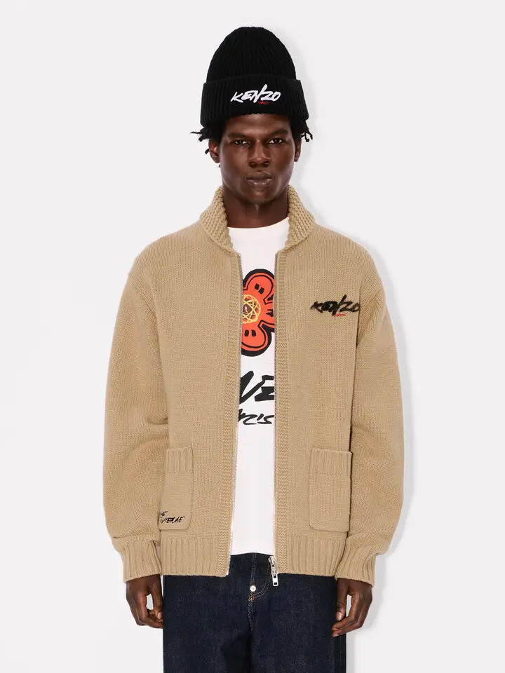 Kenzo Men's Knitted Cardigan Beige FF65CA7413CK | Skroutz.mt