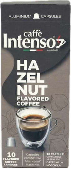 Intenso Κάψουλες Espresso Φουντούκι Συμβατές με Μηχανή Nespresso 10caps