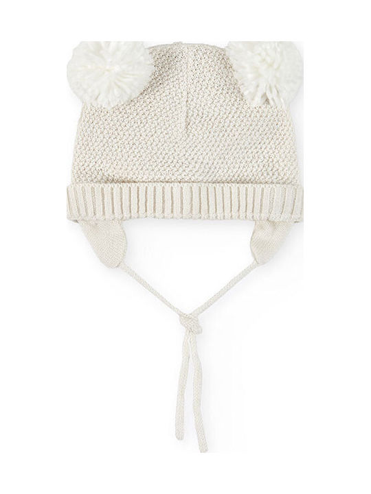 Boboli Kids Beanie Knitted Beige