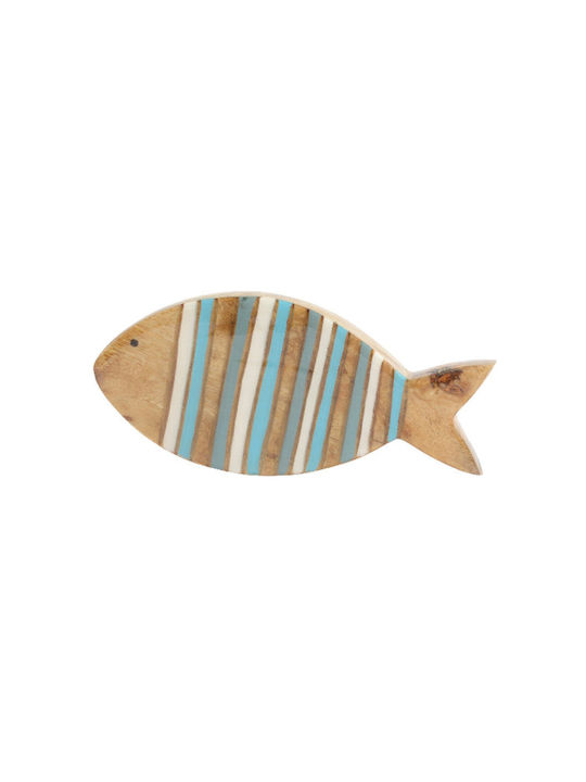 Kaemingk Decorative Fish made of Wood 19.5x2.5x19.5cm 1pcs