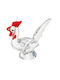 Galifas Decorative Bird made of Crystal 11x4x9.5cm 1pcs