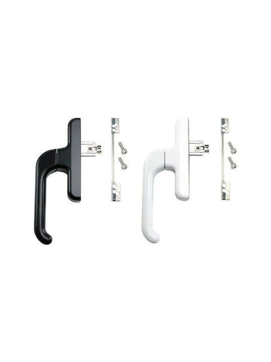 Giesse Espag Window Handle White 01094