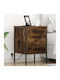 Bufet cu Sertare Stejar afumat 42x41x61cm