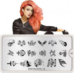 Stamp Biker 05 Imace Plate Stamp Biker 05 Imace Plate