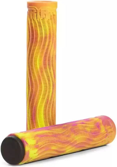 Raptor Slim Swirl Grips Yellow Purple Χερούλια