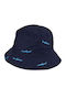 Brims and Trims Παιδικό Καπέλο Bucket Υφασμάτινο Μπλε