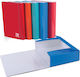 A4 Klemmbrett Elastband Glänzendes Laminierte Pappe Rote 24x34x7