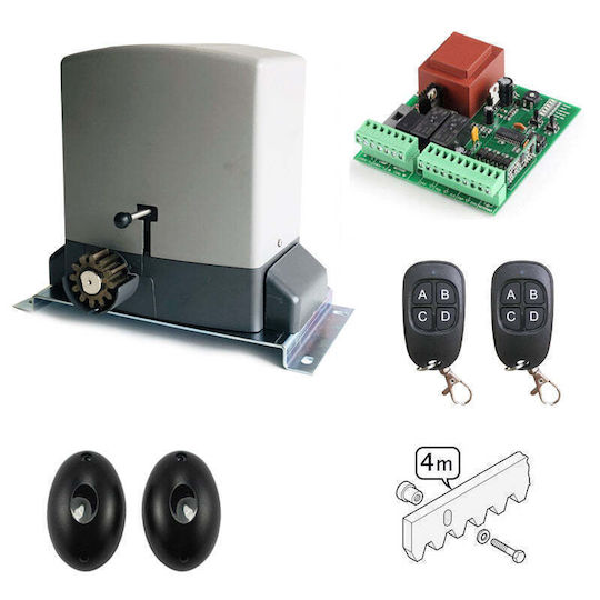 Next Systems Sliding Garage Door Motor up to 500kg PICO500-ec4-FULL-KIT
