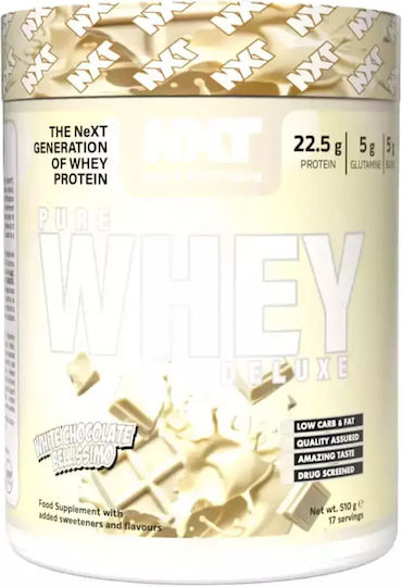 Nxt Nutrition Pure Whey Deluxe Protein Whey with Flavor White Chocolate Bellissimo 510gr