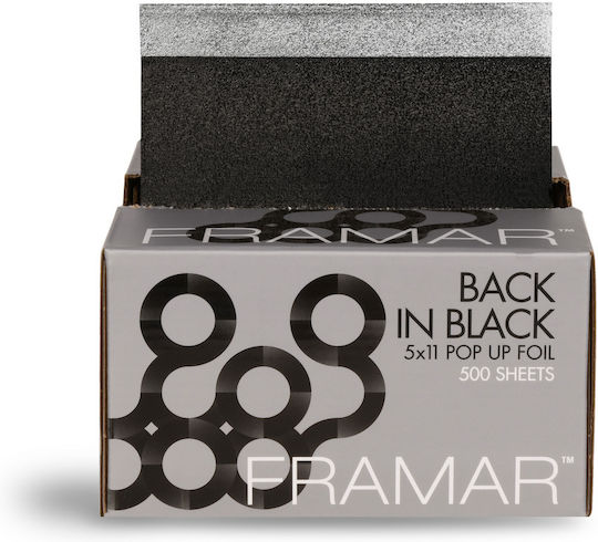 Αλουμινοχαρτο Φυλλα 5χ11 Back In Black 500τεμ Framar 13009