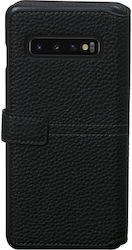 Husă Façonnable Samsung Galaxy S10 G973 Folio Sellier Lacuită Buton Negru Husă Façonnable Samsung Galaxy S10 G973 Folio Sellier Lacuită Buton Negru