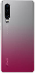 Color Block Case Huawei P30 Shockproof Scratch Resistant Pink