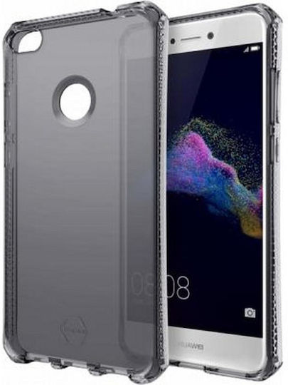 Itskins Калъф Huawei P8 Lite 2017 Полутвърд Спектър Прозрачен Черен