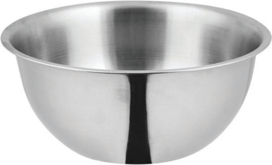 Stainless Steel Mixing Bowl Capacity 0.8lt with Diameter 18cm.