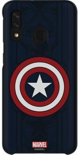 Samsung Captain America Galaxy Friends Samsung Husă Hard Galaxy A40 A405 Albastră