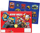 Drawing Pad 23x33 cm 40 Sheets Stickers Paw Patrol Rescue Wheels #334-00416