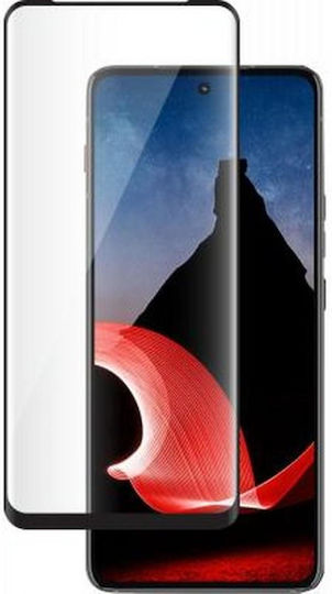 Protector de Ecran Tempered Glass Bigben Connected pentru Motorola ThinkPhone 2.5d Rezistent la Zgârieturi Transparent Negru