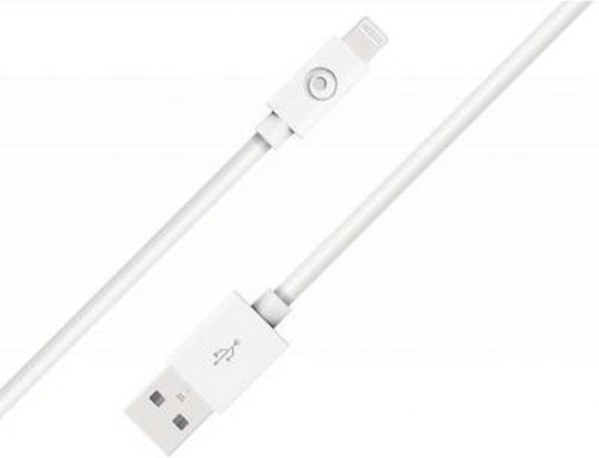 Bigben Connected Usb A Lightning Cable 1.2m 2.4a White