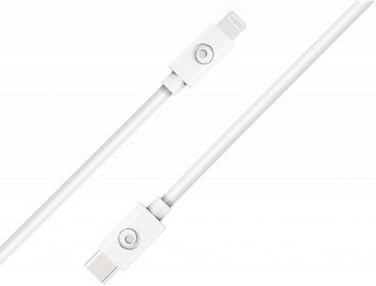Bigben Connected USB-C Blitzkabel 1,2 m 3A Weiß