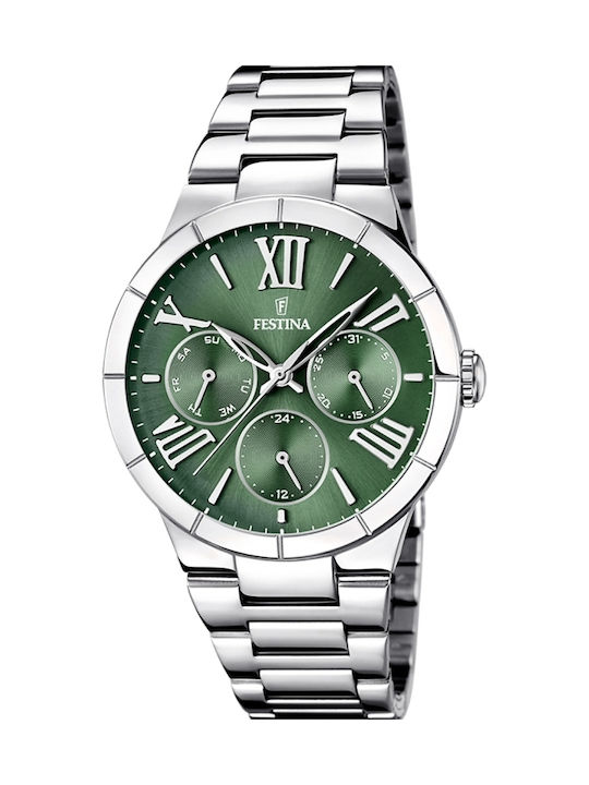 Festina Women's Watch with Silver Metal Bracelet