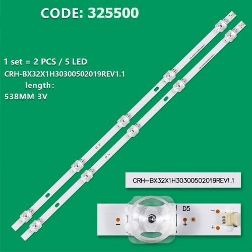 Hisense 32h5500 Set 2pcs Led Bar Svh320f19