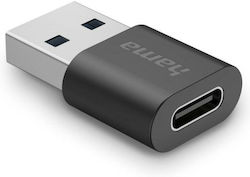 HAMA 00200357 USB-A Мъжки към USB-C Мъжки