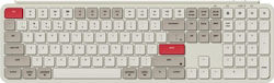 Keychron B6 Pro B6p-k13 Ultraslim Wireless Keyboard Zmk Online Customization Retro Red 100% Us Keychron B6 Pro B6p-k13 Ultraslim Wireless Keyboard Zmk Online Customization Retro Red 100% Us