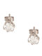 Abadianakis Ohrringe aus White Gold mit Steinen