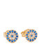 George Art Jewels Earrings made of Gold 9K Blue