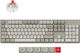 Keychron C2 Pro C2PX-M1 Gaming Mechanical Keyboard with Keychron Red switches and RGB lighting (English US) Retro