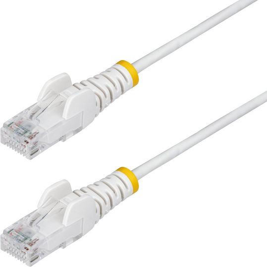 StarTech U/UTP Кат.6 (Gigabit) Мрежов Кабел Ethernet 2м Бял