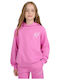 Kids Sweatshirt with Hood Pink
