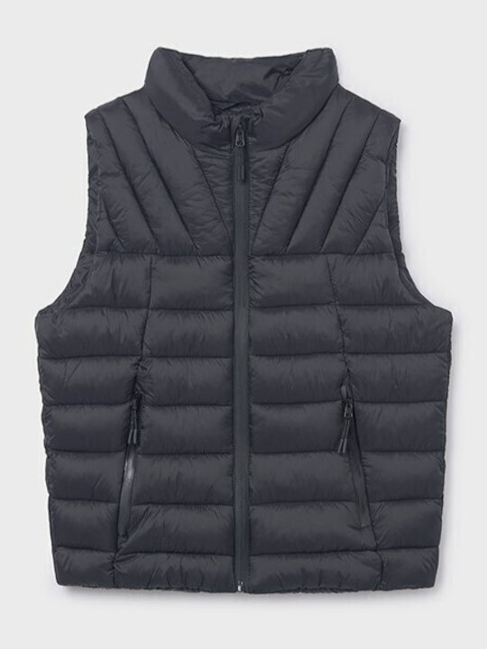 Kinder Freizeitjacke Ärmellos Black