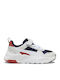 Trinity 2 Lt Kids Sports Shoes Running with Hoop & Loop Closure White