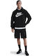 Club Sweatshirt with Hood Black