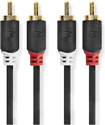 Nedis CABW24200 2x RCA male - 2x RCA male
