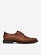 Lysander Men's Leather Dress Shoes Brown