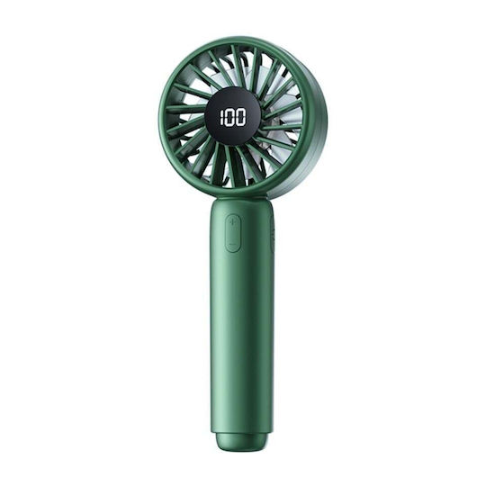 Mini Tragbarer Ventilator Ct-110 5 Geschwindigkeiten Usb-c Kompakt Leichtgewicht Set Aufkleber Grünes