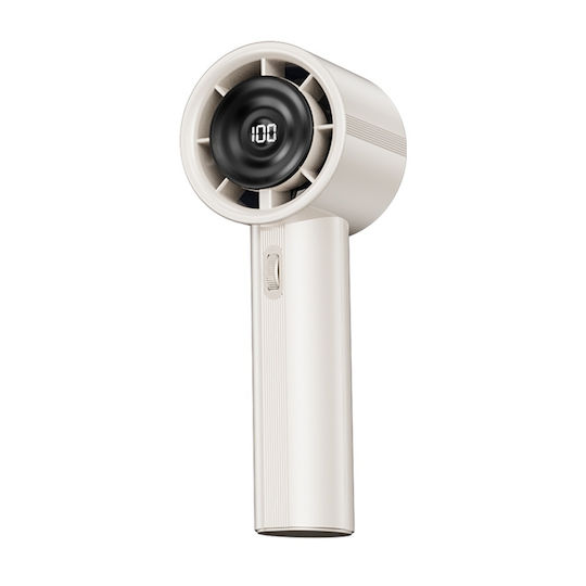 Portable Fan Ct-111 Ct-111 Usb-c 2a 5000mah Compact Lightweight Set Sticker White