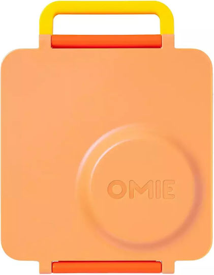 Omie Omiebox Plastic Kids' Food Container Orange