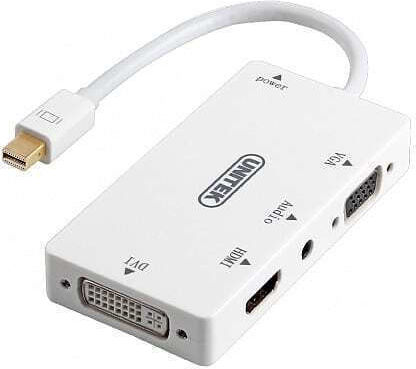 Unitek Mini Display Port To Hdmi Dvi Vga Audioconverter