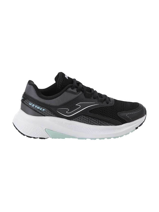 Joma Vitaly Damen Sportschuhe Laufen Schwarz