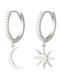 The Gem Stories Dangle Earrings with Stones