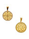 Gatsa Pendant Kids Talisman Double Sided Konstantinato made of Silver F92