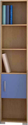 Bibliotecă pardoseală Lemn Albastru 40x30x180cm