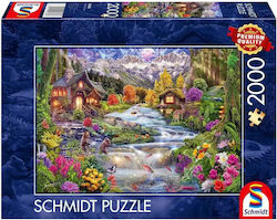 Puzzle 2D River in Mountains 2000pcs