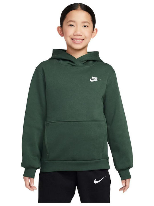 nike green sportswear club sweatshirt