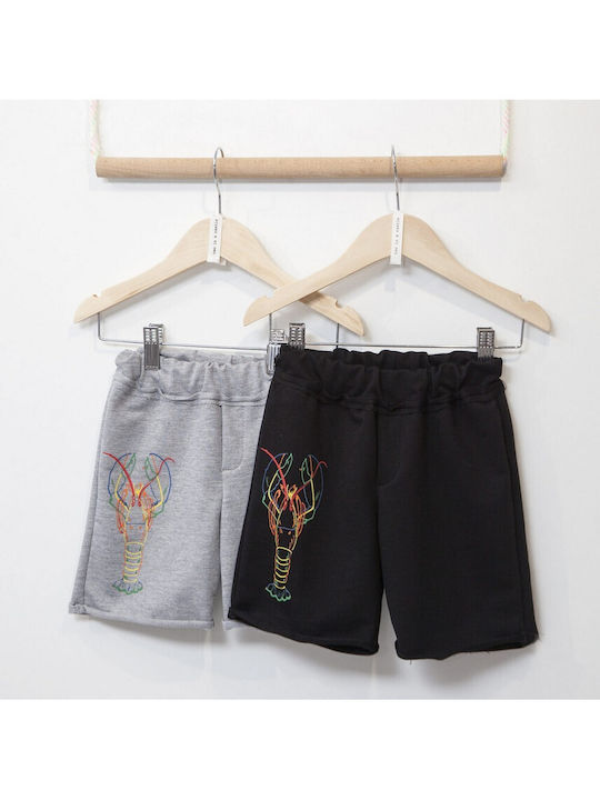 Kids' Shorts/Bermudas Fabric Black