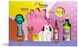 Set Cadou Pentru Animale Martinelia Tresky & Friends Mănușă De Îngrijire 5 Piese