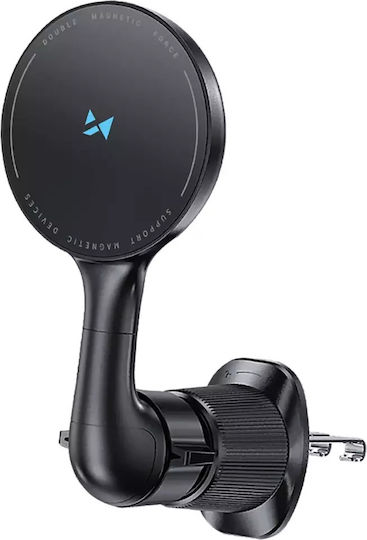 Wozinsky Car Mobile Mount with Magnet and Wireless Charging MagSafe Black